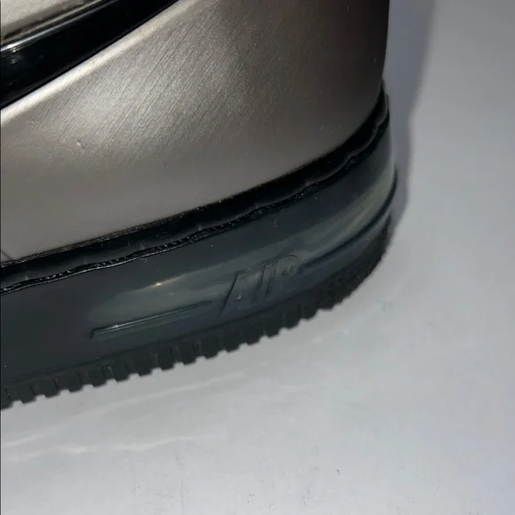 Nike 7.5 Men's Air Force 1 Foamposite Pro low top Pewter Silver - Picture 7 of 13